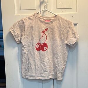 Cherry Graphic Women's Crop Top